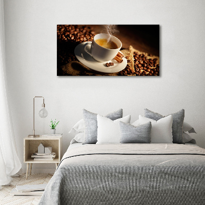 Tableau acrylique Café dans une tasse