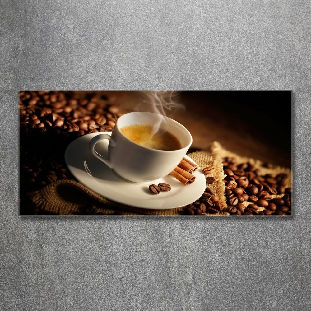 Tableau acrylique Café dans une tasse