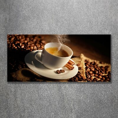 Tableau acrylique Café dans une tasse