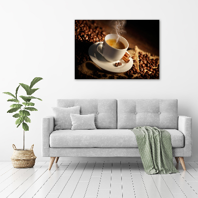 Tableau acrylique Café dans une tasse