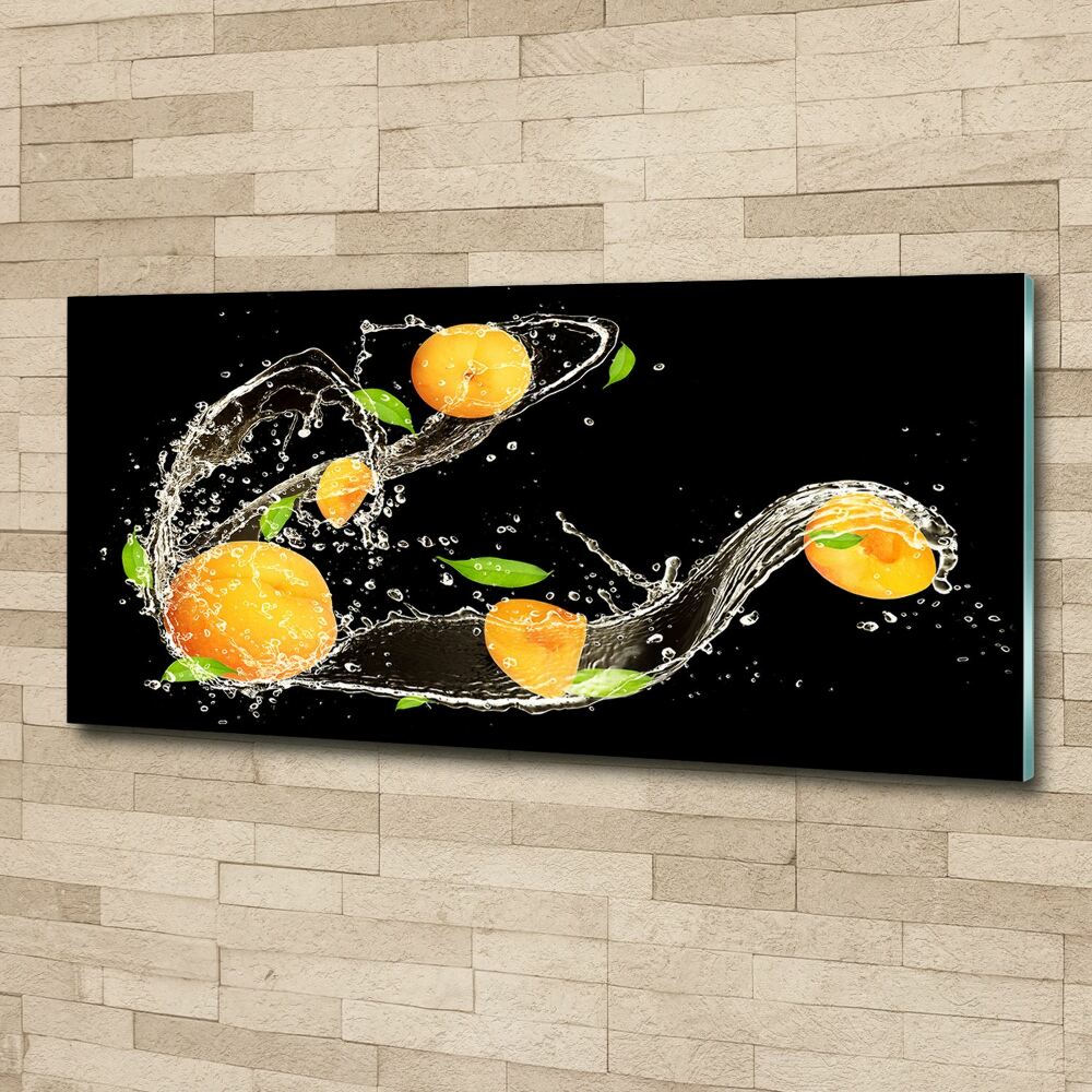 Tableau en acrylique Abricots et eau