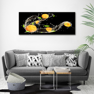 Tableau en acrylique Abricots et eau