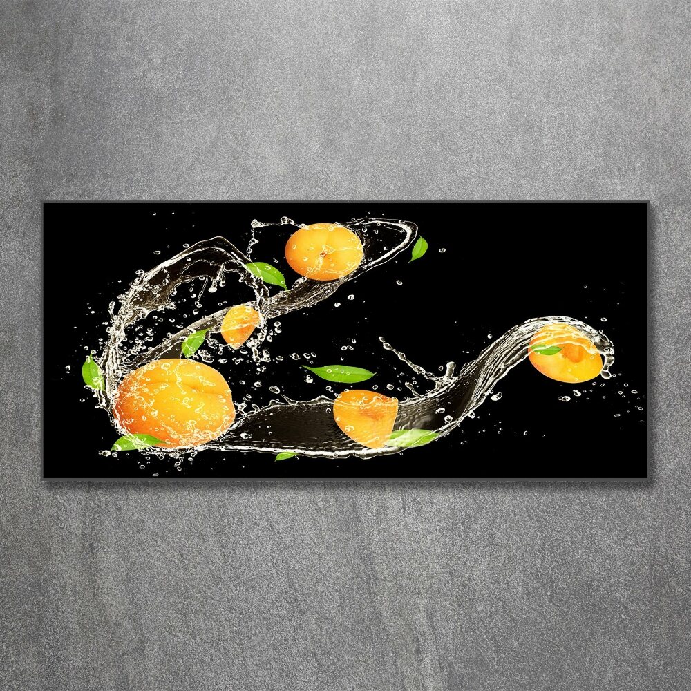 Tableau en acrylique Abricots et eau