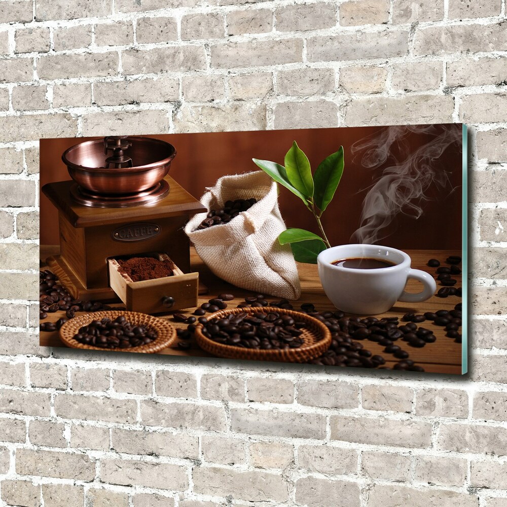 Acrylique tableau Tasse d'espresso