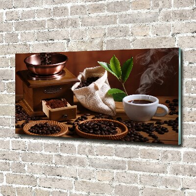 Acrylique tableau Tasse d'espresso