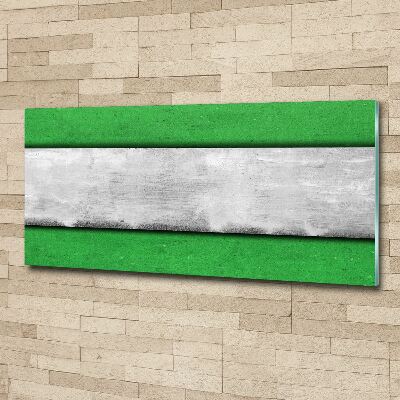 Acrylique tableau Mur vert