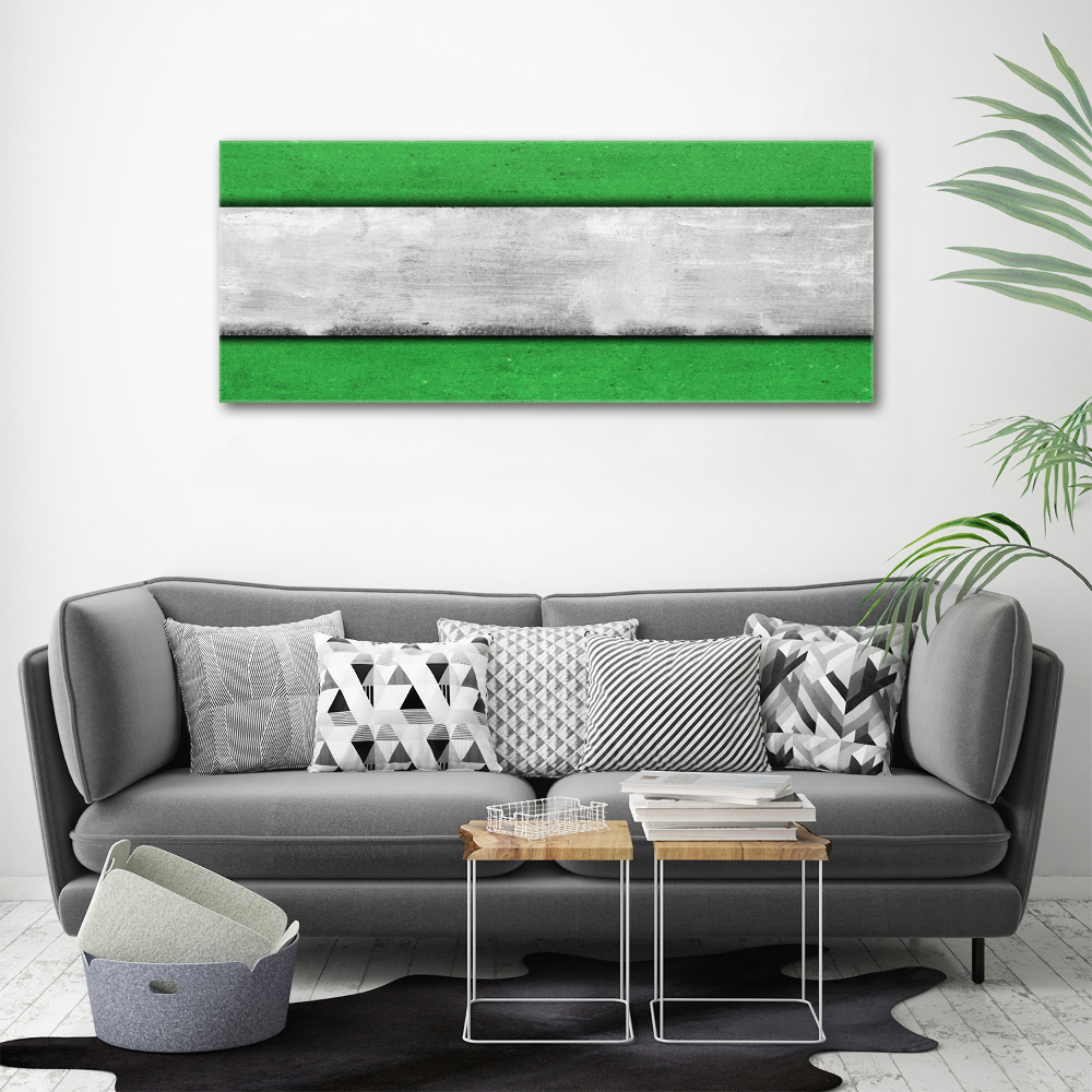 Acrylique tableau Mur vert