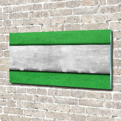 Acrylique tableau Mur vert