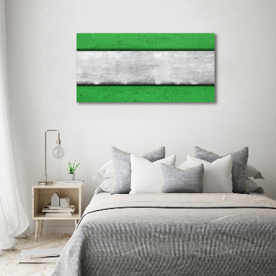 Acrylique tableau Mur vert