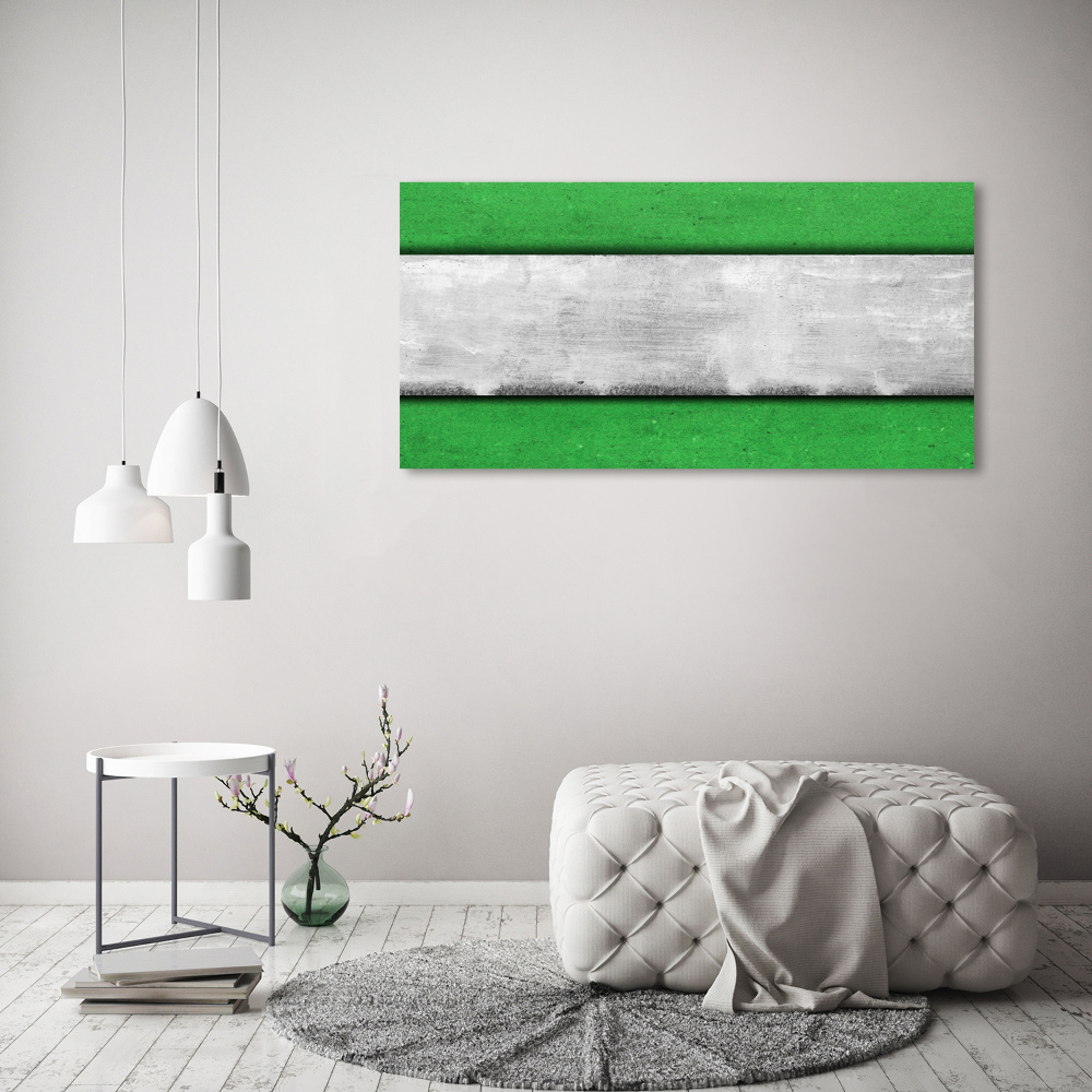 Acrylique tableau Mur vert