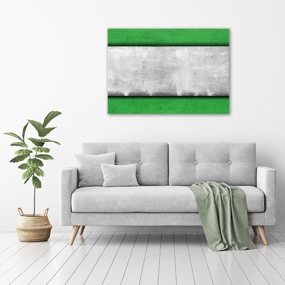 Acrylique tableau Mur vert