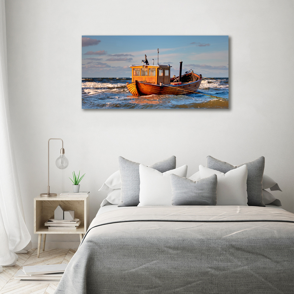 Acrylique tableau Bateau de pêche