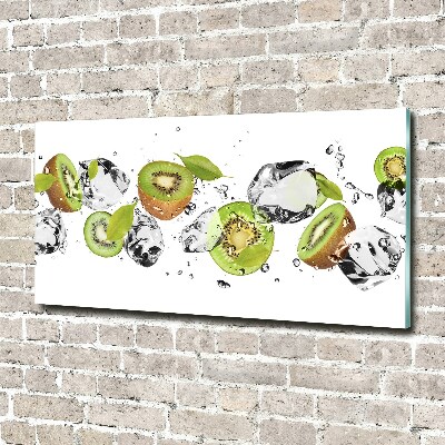 Tableau en acrylique Kiwis et eau