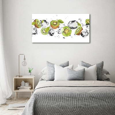 Tableau en acrylique Kiwis et eau