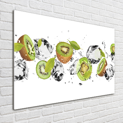 Tableau en acrylique Kiwis et eau