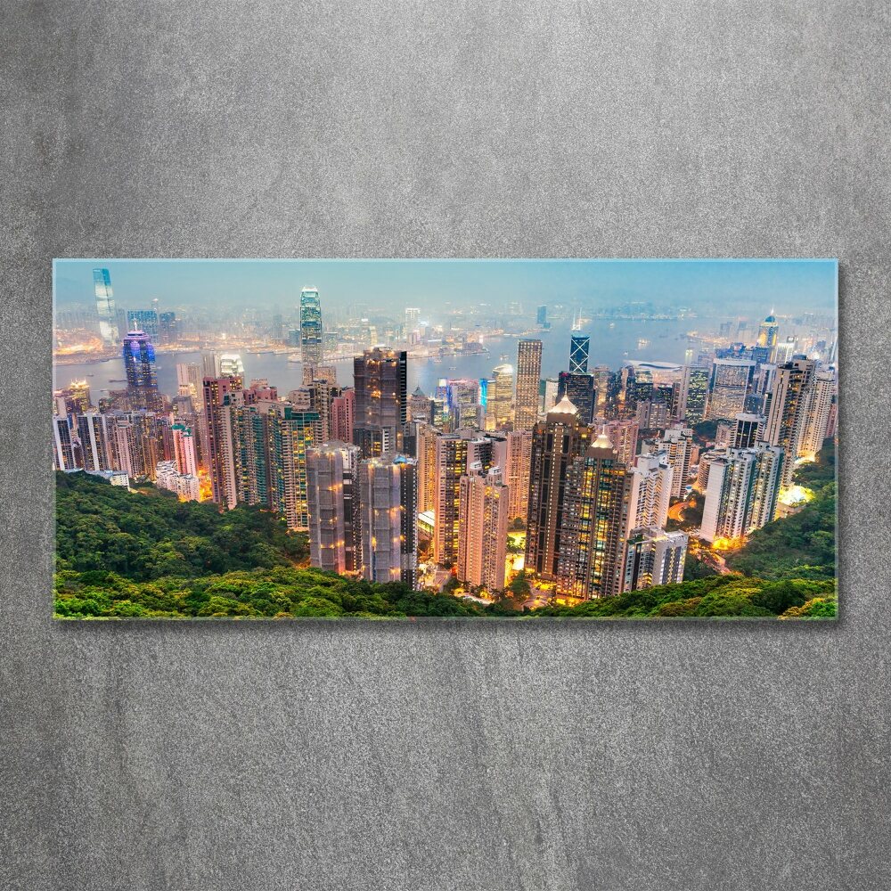 Tableau verre acrylique Hong Kong