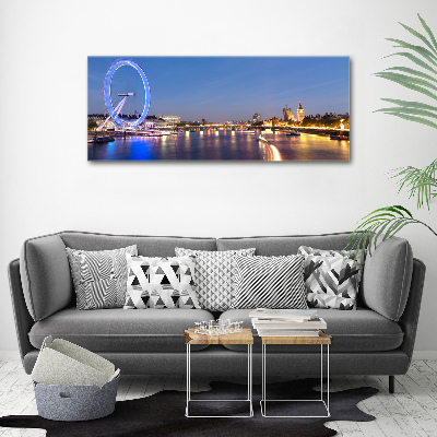 Tableau verre acrylique London Eye Londres