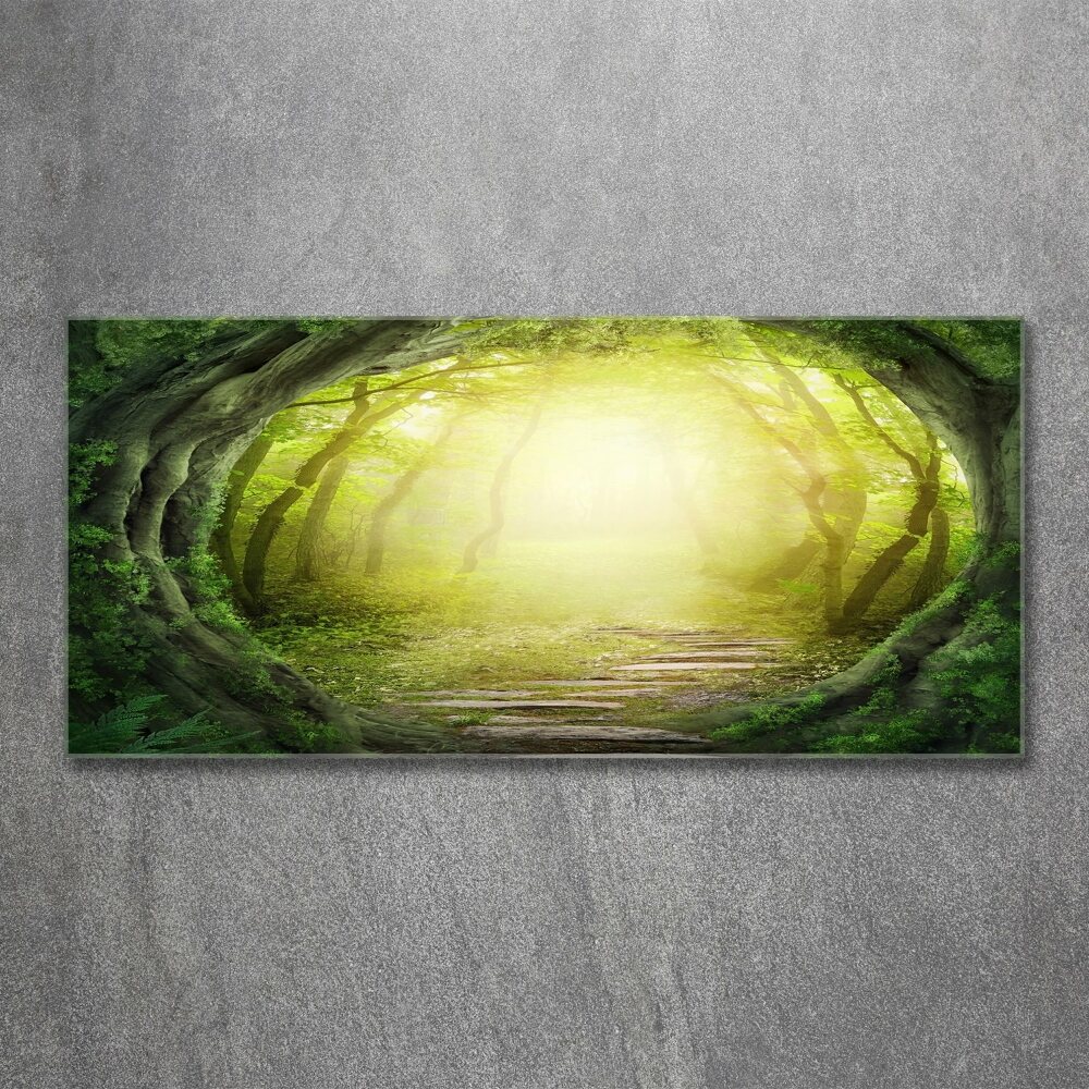 Tableau en acrylique Tunnel en forme d'arbre