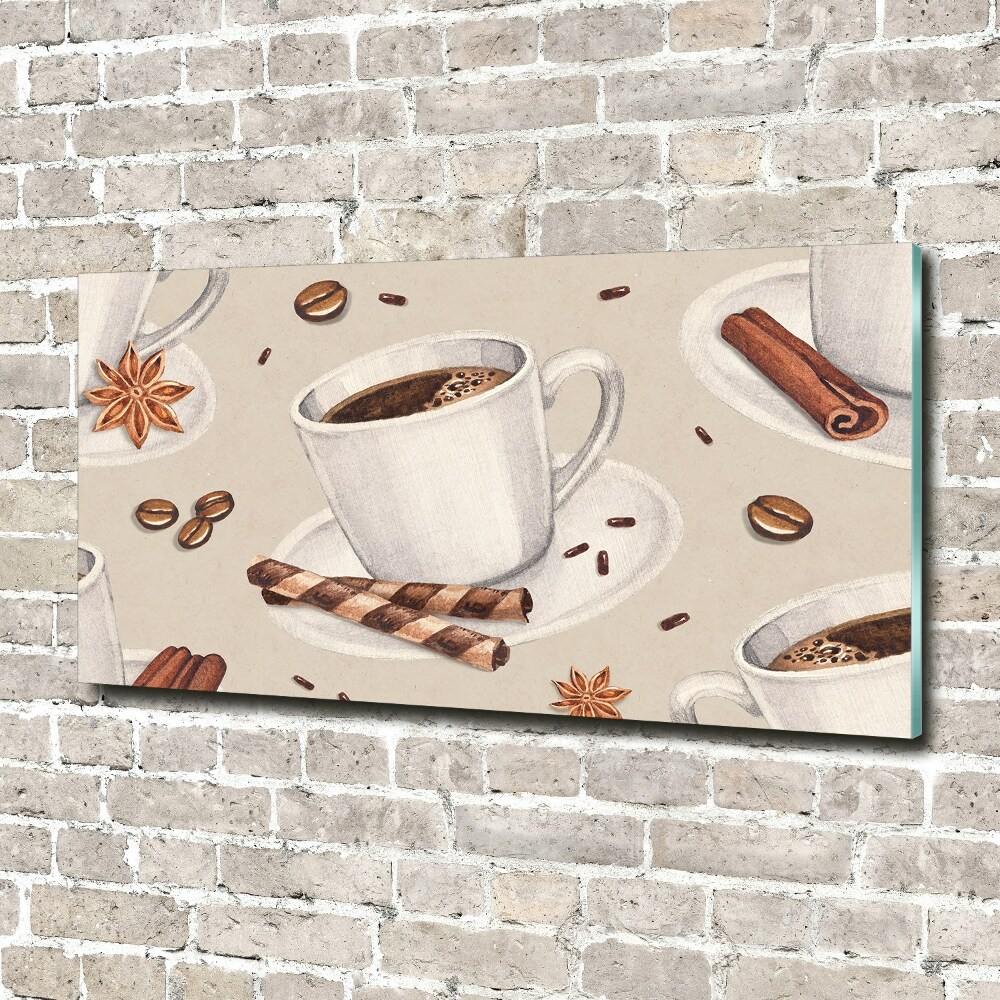 Tableau acrylique Tasse à café