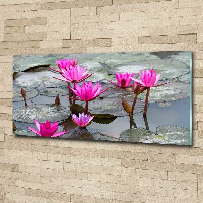 Tableau en acrylique Fleur de lotus