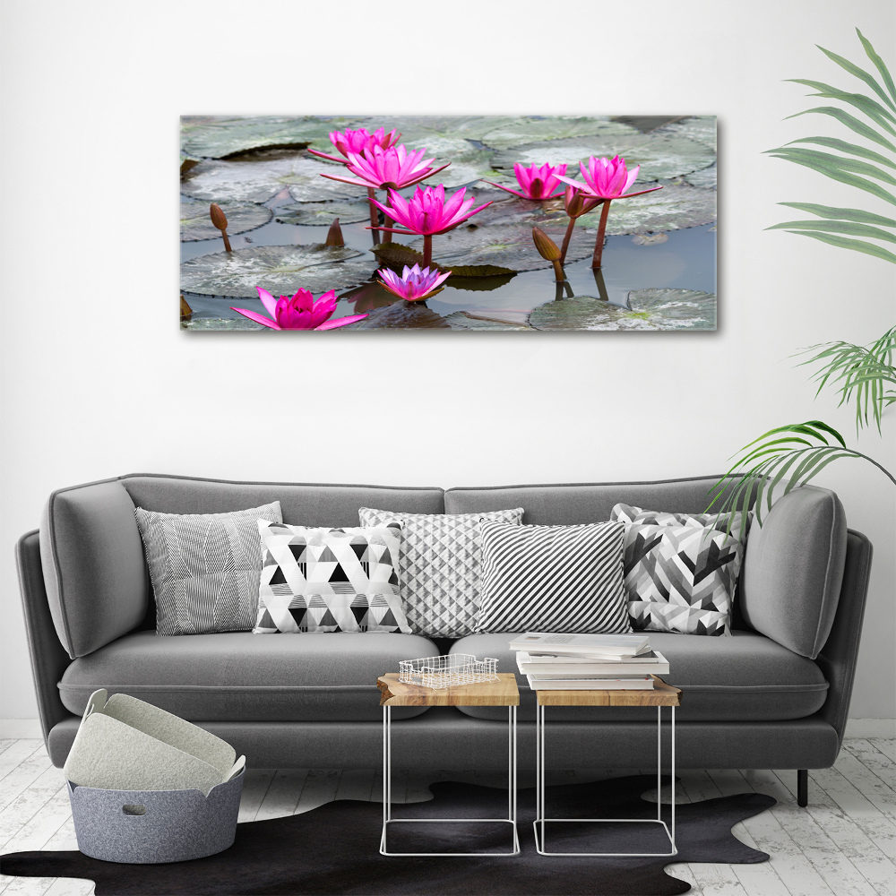 Tableau en acrylique Fleur de lotus