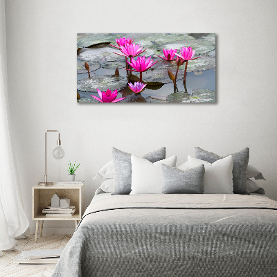 Tableau en acrylique Fleur de lotus