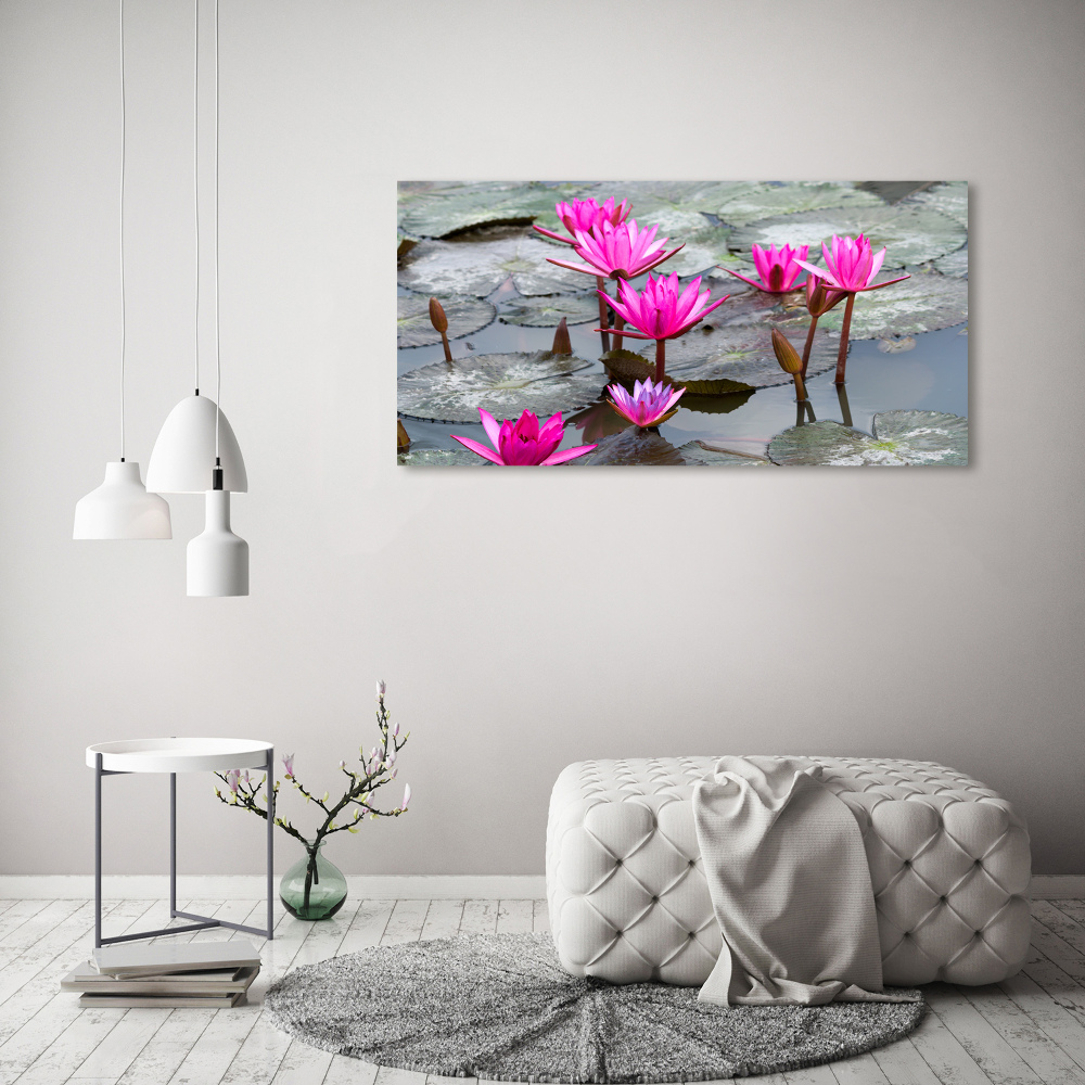 Tableau en acrylique Fleur de lotus