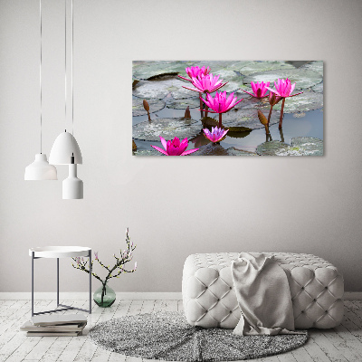 Tableau en acrylique Fleur de lotus