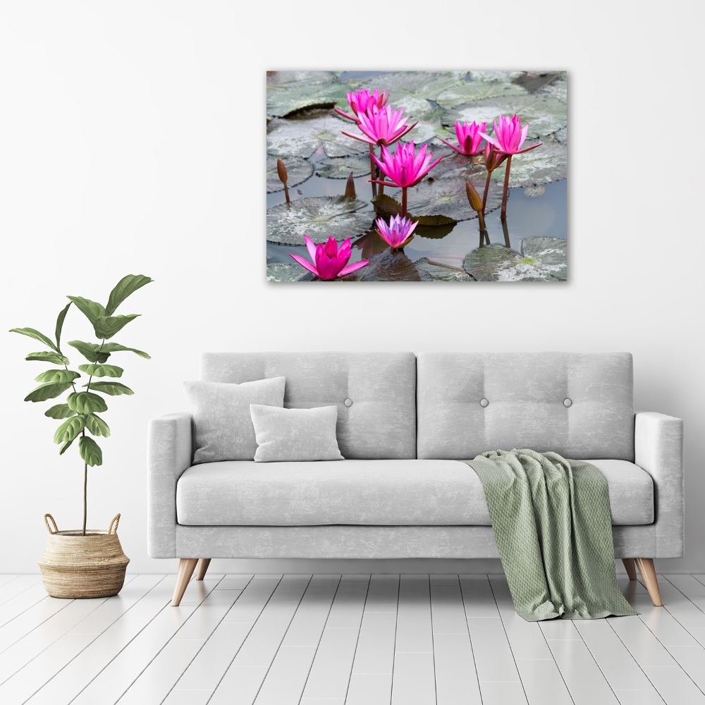 Tableau en acrylique Fleur de lotus