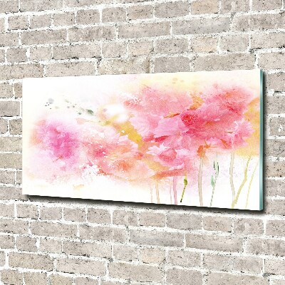 Tableau acrylique Fleurs