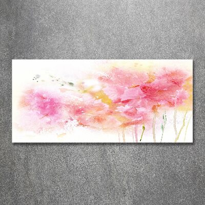 Tableau acrylique Fleurs