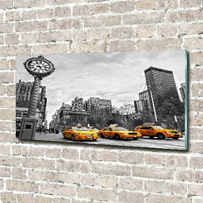 Tableau en acrylique Taxis New York