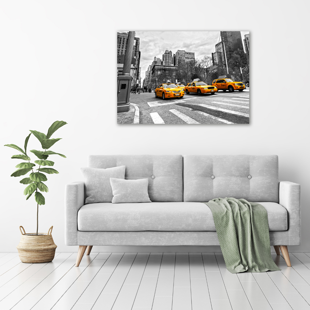 Tableau en acrylique Taxis New York