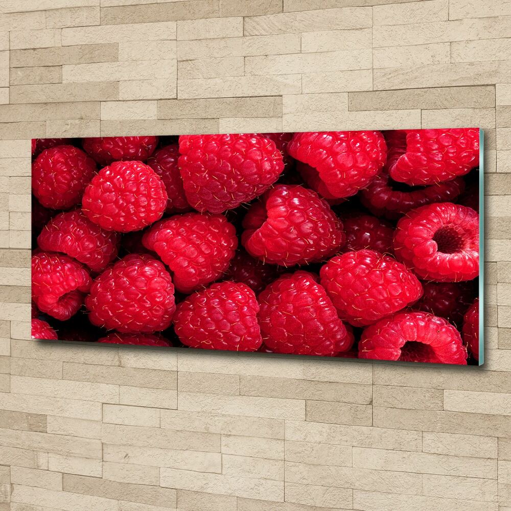 Acrylique tableau Framboises