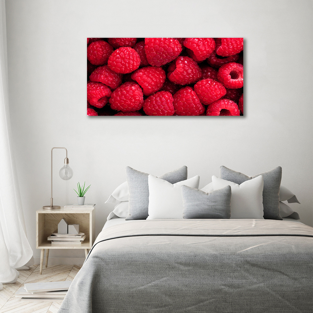 Acrylique tableau Framboises