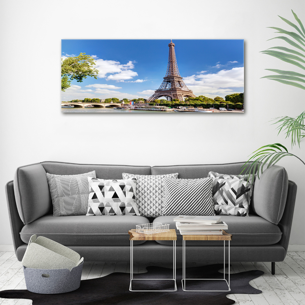 Tableau verre acrylique Tour Eiffel Paris