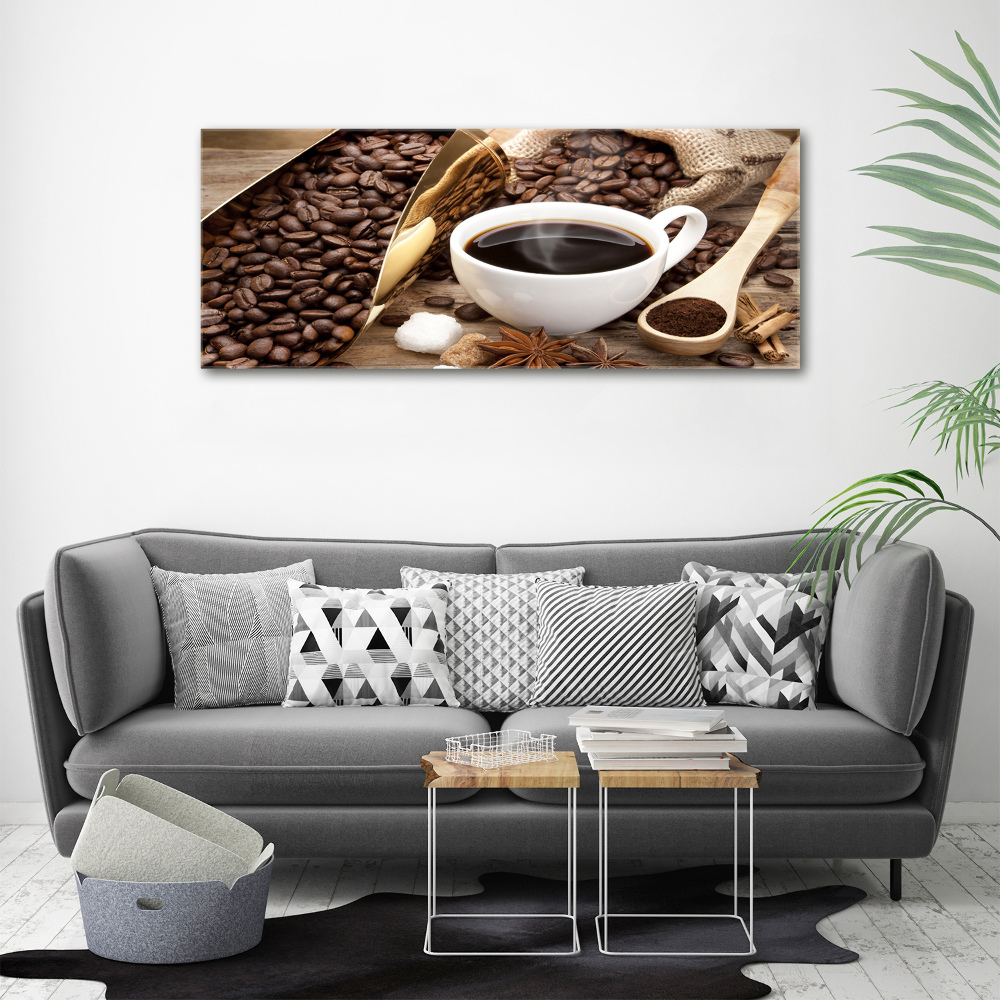 Tableau en acrylique Tasse de café