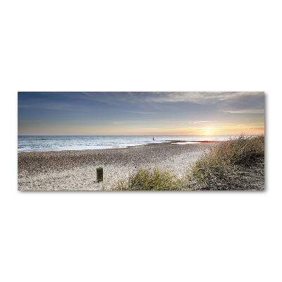 Tableau en acrylique Coucher de soleil et dunes de sable