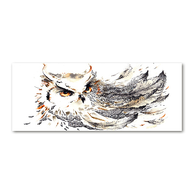 Tableau acrylique Hibou