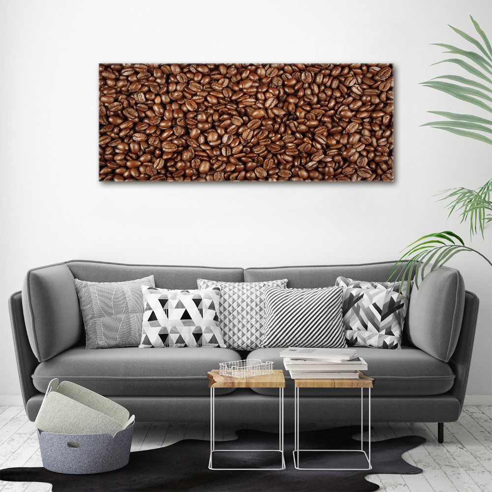 Acrylique tableau Motif grain de café