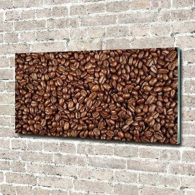 Acrylique tableau Motif grain de café