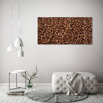 Acrylique tableau Motif grain de café