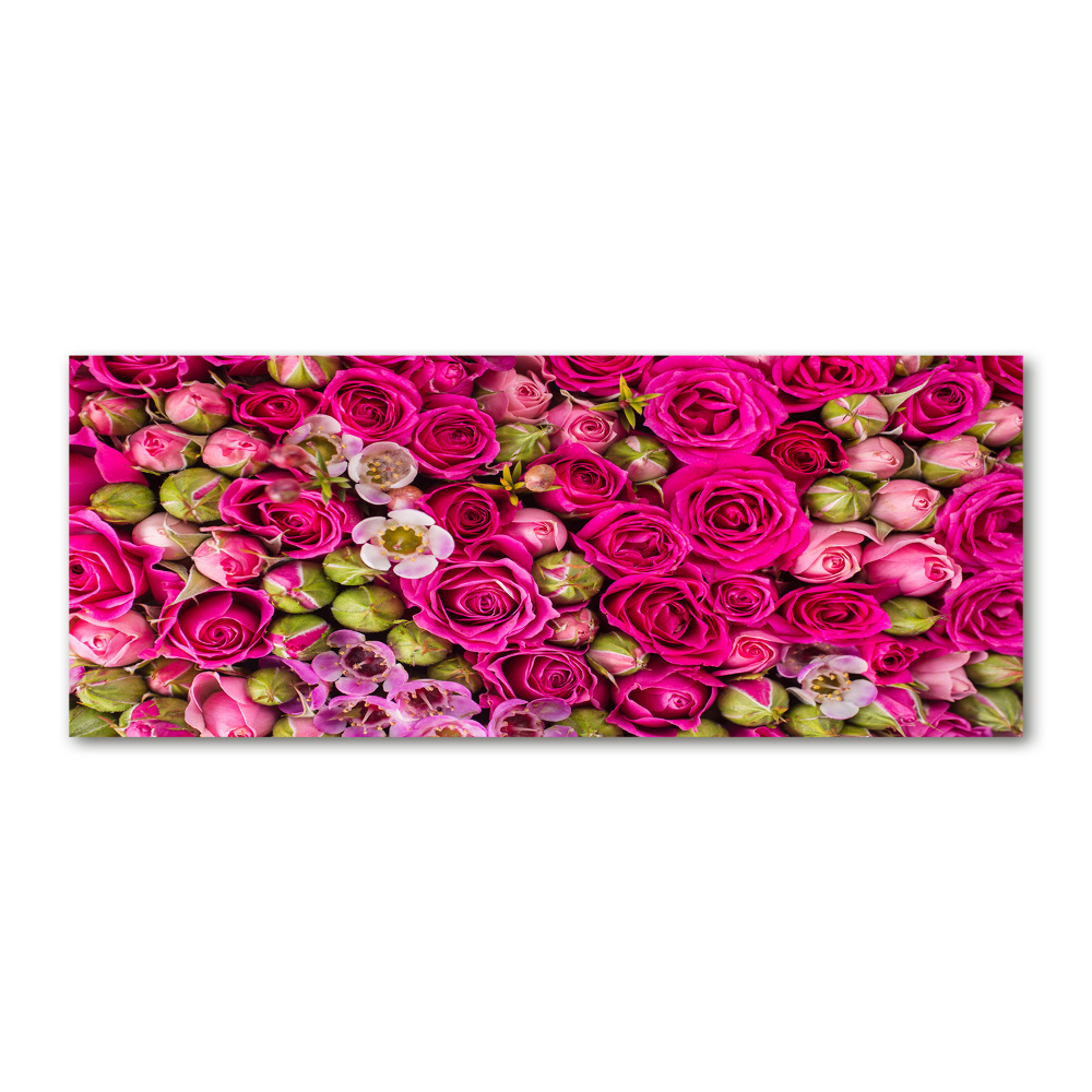 Acrylique tableau Roses