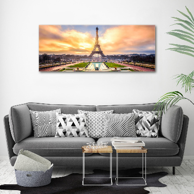 Tableau sur verre acrylique Tour Eiffel Paris