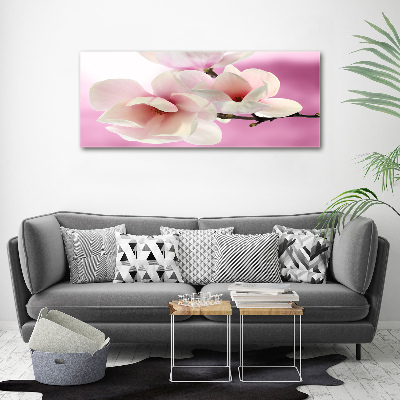 Tableau verre acrylique Magnolia