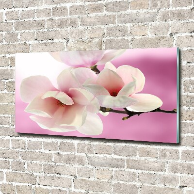 Tableau verre acrylique Magnolia