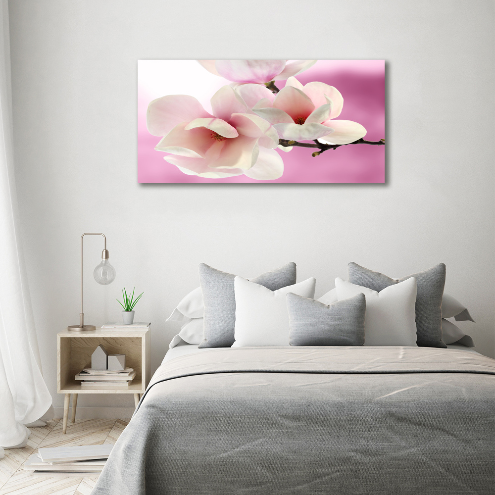 Tableau verre acrylique Magnolia