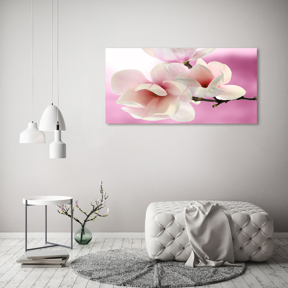 Tableau verre acrylique Magnolia