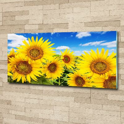 Tableau acrylique Tournesol