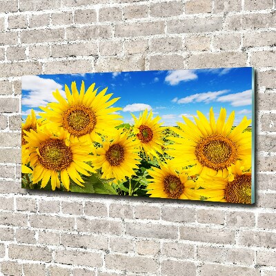 Tableau acrylique Tournesol